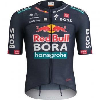 Boh Light TDF 2024 Maillot Bleu S – Manches Courtes – Marque Red Bull, BORA et Hansgrohe