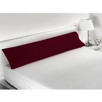 Taie d'oreiller Bordeaux 135-155 x 45 SABANALIA