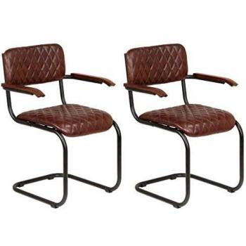 Silla Elegante de Comedor con Reposabrazos Vidaxl