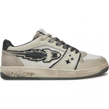 White Egg Rocket Low Enterprise Japan Men's Sports Shoe – 10 US