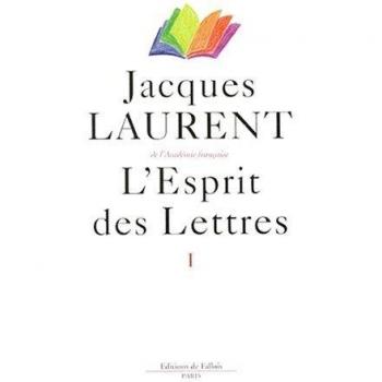 L'esprit Des Lettres