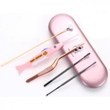 HANRIVER Earwax Picker and Tweezers Set
