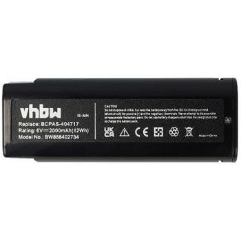 Batterie NiMH 6 V 2000 mAh pour cloueur Paslode Impulse IM350, IM45 CW, IM45GN, IM50 F18