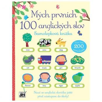 100 anglických slov: Zábavná samolepková knížka