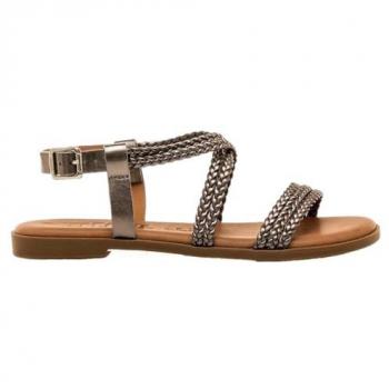 Sandalias Planas de Mujer Mustang 54488 en Bronce