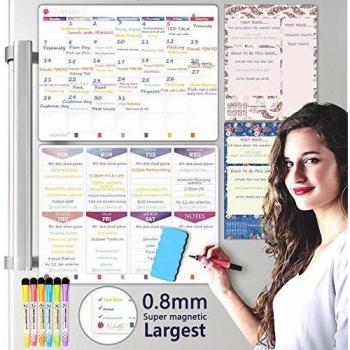 4-Pack Weekly Magnetic Scheduler