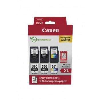 Canon PG-560XL x2/CL-561XL Inkjet Cartridge High Yield Photo Value Pack