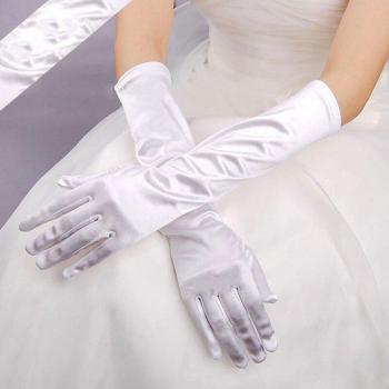 Bigsweety Women's Prom Long Gloves