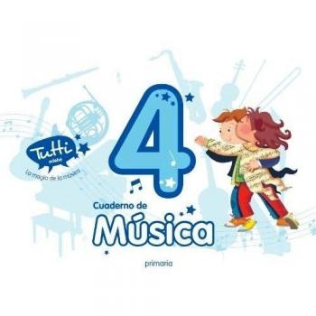 CUADERNO MÚSICA 4 (Tapa blanda).
