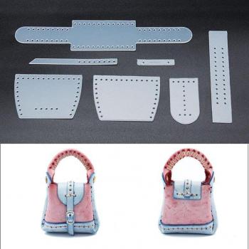 Small Leather Shoulder Bag Template