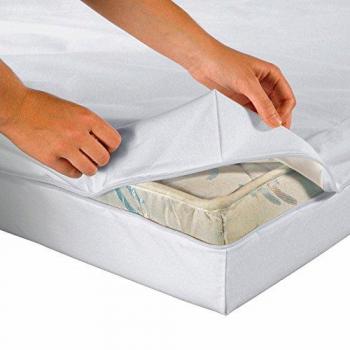Redoute Intérieurs Housse Matelas Integral Étanche Anti-Acariens Blanc 90x190