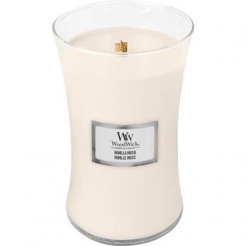 Kerze Woodwick Vanilla Musk Aroma 610 g