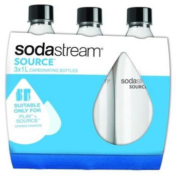 Láhev SodaStream FUSE 3Pack 1l černá