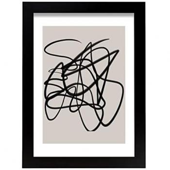Lámina Decorativa A4 Estilo Abstracto Moderna Línea 19