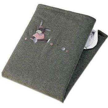 Sterntaler Schmusedecke Esel Emmi Girl, grau, 75 x 100 cm