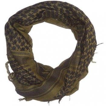 Pañuelo táctico Shemagh Oliva/Negro