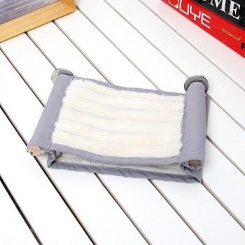 UltraSoft Washable Hamster & Bird Pet Bed Basket with Plush Fleece