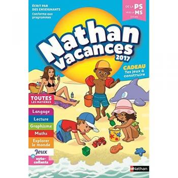Cahier de vacances NATHAN 2017