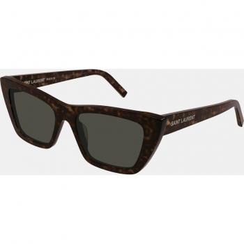 SAINT LAURENT SL 276 MICA 033 Sunglasses for Women Acetate Havana Grey