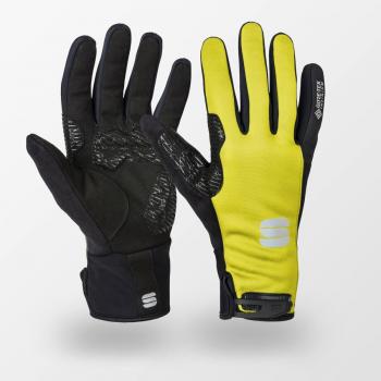Sportful WS Essential 2 GORE-TEX INFINIUM™ Lange Handschuhe Gelb/Schwarz