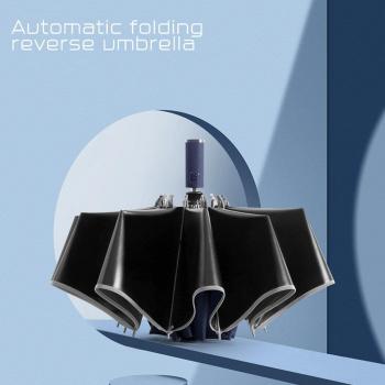 Sombrilla automática de luces LED para negocios