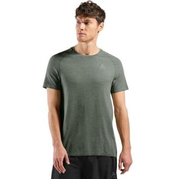 ODLO Essentials Seamless Langarmshirt Herren – Oliv XL