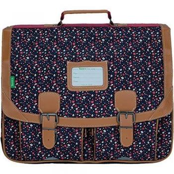 Tann's Cartable 41 cm Bleu/Rose