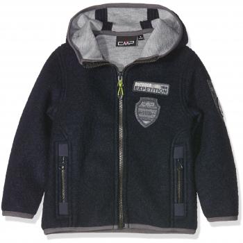 CMP Jungen‑Wollpullover B.Blue‑Grey, 128 mm