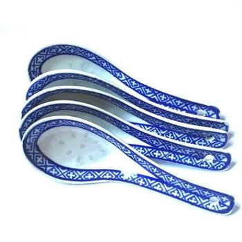 Vaisselle de cuisine en céramique pour enfants, cuillères à soupe, 5 pièces