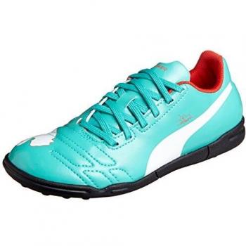 Puma Green 5.5 EvoPower Jr. Boys Football Shoes
