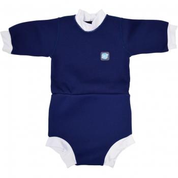 Happy Nappy Splash Suit – Navy, Size M (3‑8 Months)