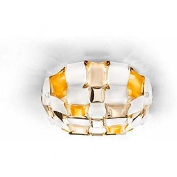 Slamp Mida 50 cm Amber Ceiling Light