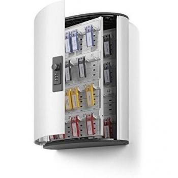 Durable 197623 Cassetta Portachiavi con Combinazione 48 Argento