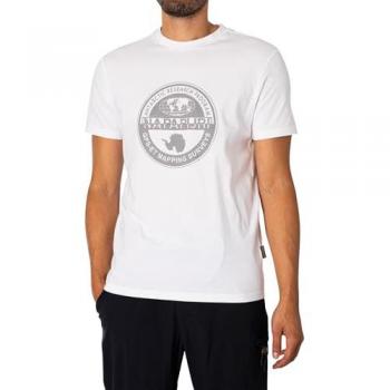 Napapijri S-Bollo Mens Short Sleeve Graphic Print T-Shirt