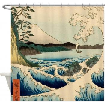 Rideau imperméable en tissu polyester japonais 180x200cm
