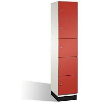 Armadietto cambio C+p con porte in acciaio