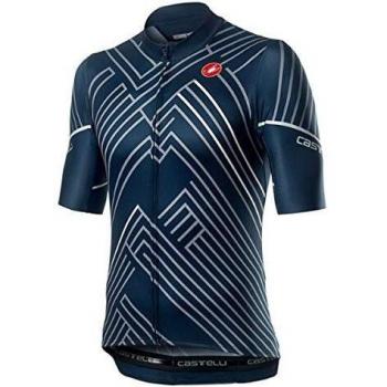 Castelli Men’s Passo Long Sleeve T‑Shirt (Dark Infinity Blue, L)