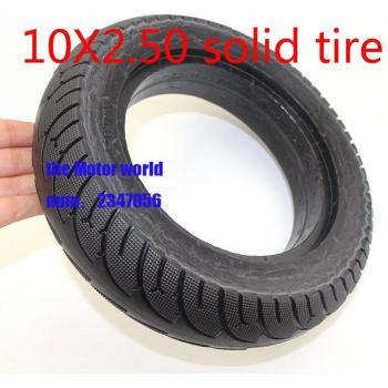 10x2.50 Solid Tires for Electric Scooter Accessories