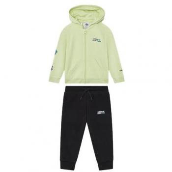 Ensemble de Survêtement Enfant Vert Adidas