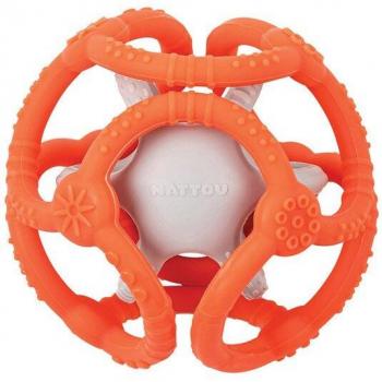 Nattou Multi-Mordedor: Juguete de silicona para bebés