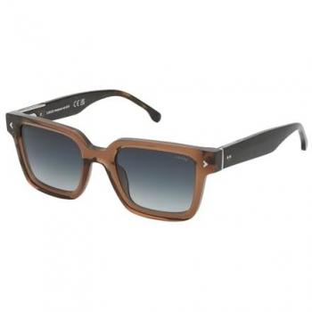 Occhiali da Sole Lozza SL338 Shiny Trasparente Marrone Blu Gradiente CAT3 Uomo