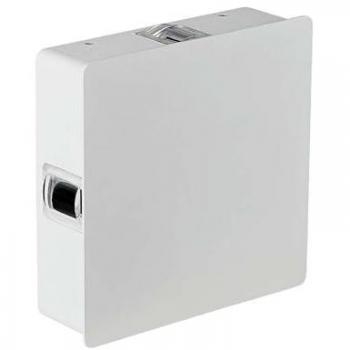 V-Tac 4W LED Wandbeleuchtung Neutralweiß 4000K Aluminium Quadrat IP65