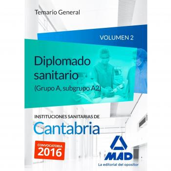 Diplomado sanitario vol 2 temario ii. Ss. Cantabria (Tapa blanda).