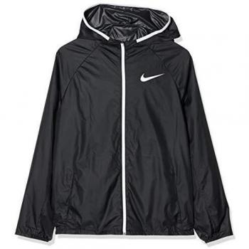 Nike Jungen B NK Sport Woven Jacket, Black/White/(Hyper Crimson), M