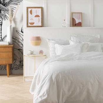 Essix Linge de Lit Noir – Couette et Tailles en Coton