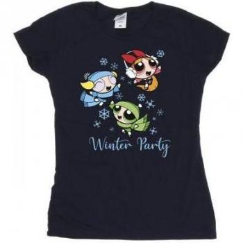 Powerpuff Girls Blusa de Invierno Casual Mujer