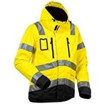 Giacca Alta Visibilità 4XL Giallo Fluorescente / Nero