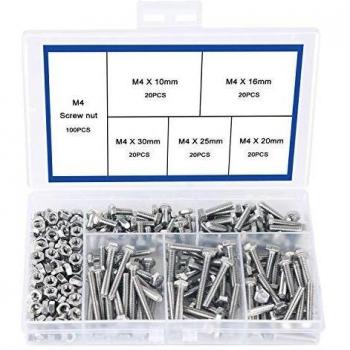 M4 Fastener Kit for DIY Projects