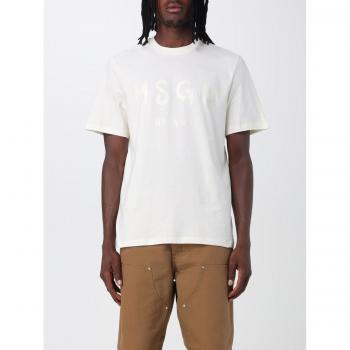 Mens L Classic Beige Shirt – MSGM