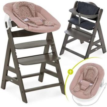 Hauck Hochstuhl Alpha Plus Select 4tlg. in Anthrazit